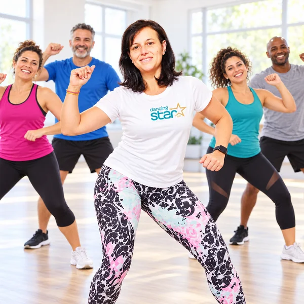 Lezione di Zumba in gruppo con Stella Mancini di Dancing Star